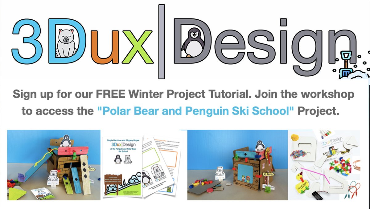 Hey folks, join our FREE workshop on Dec. 6th! Simple machines, LED circuits and even a motorized Snowmonster-bot! zfrmz.com/k4FgitPcjVaiue… #stemworkshop #STEMeducation #edtech #edtechworkshop #freePD #stemteacher #teacherspayteachers