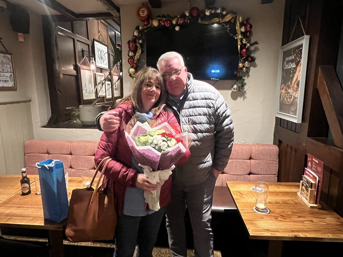 A combined 65 years of service to Cottage farm retiring this week! Thanks guys.