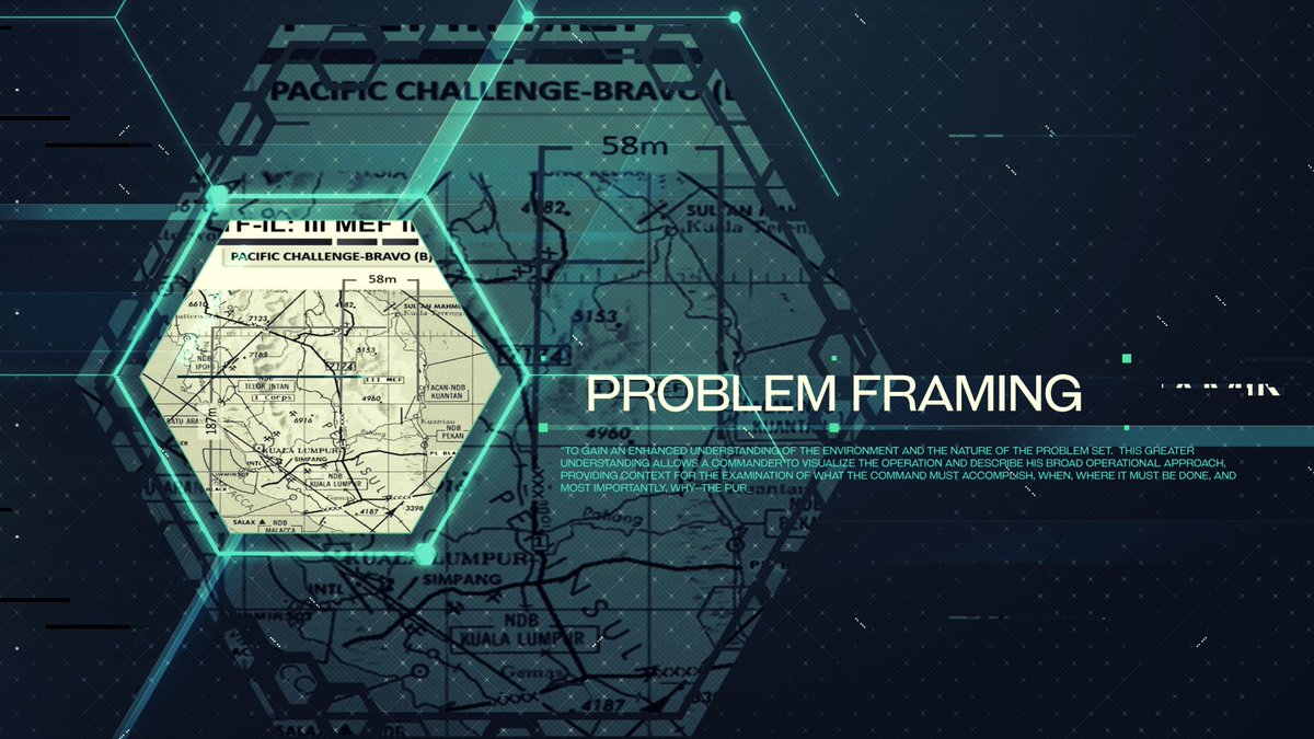 CEP_MCU's tweet photo. #CEP_videos and #CSC present in this video LtCol Keith Crim Jr. discusses the many steps involved in Problem Framing. #Marines #USMC #USMC_CSC #CDET_MarineNet

https://t.co/zcmjH41qWU https://t.co/arPcbdLZFi