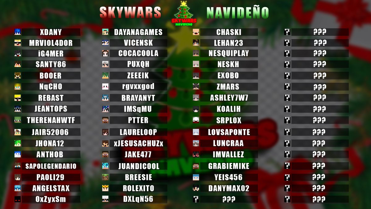 SkyWars Navideño 🎄 tweet media