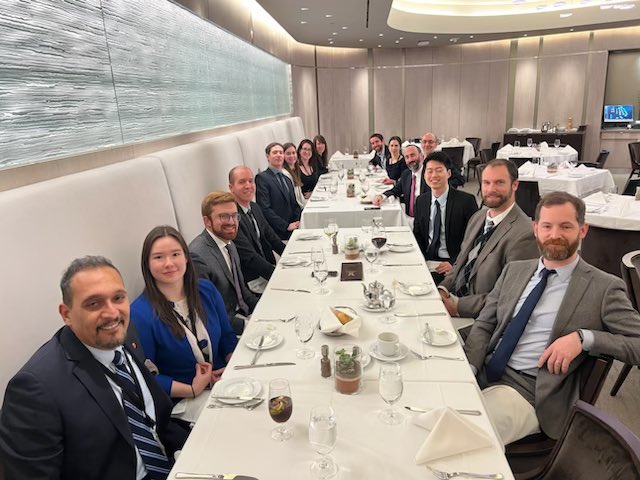 Jay_Khosla's tweet photo. PCO, Internal Trade,  festive lunch.  Merci à toute l’équipe pour vos efforts forte pendant l’année. https://t.co/hop7rcmibr