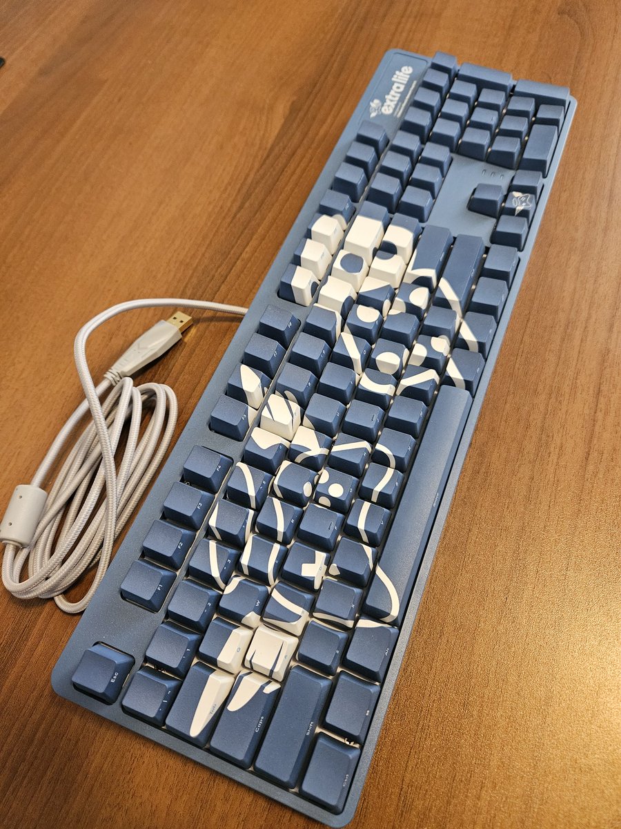 Canadian Bacon (@bacon_games) on Twitter photo Going to give away this sweet (unused) <a href="/ExtraLife4Kids/">Extra Life</a> mechanical keyboard to someone who donates over $50! Come by the stream 10am Nov 25-10am Nov 26 for a chance to enter and support a great cause!
extra-life.org/participant/CBG Going to give away this sweet (unused) <a href="/ExtraLife4Kids/">Extra Life</a> mechanical keyboard to someone who donates over $50! Come by the stream 10am Nov 25-10am Nov 26 for a chance to enter and support a great cause!
extra-life.org/participant/CBG