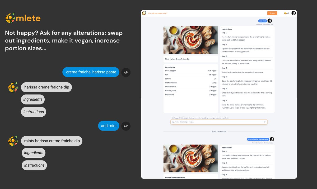 AlexPainter3's tweet photo. Why do the important tasks when you can spend an afternoon creating a new logo &amp; colat for the ProductHunt launch? Lookin pretty smart if I don't say so myself @eatOmlete 😏

#buildinpublic #indiehackers https://t.co/mWWWn3KBcm