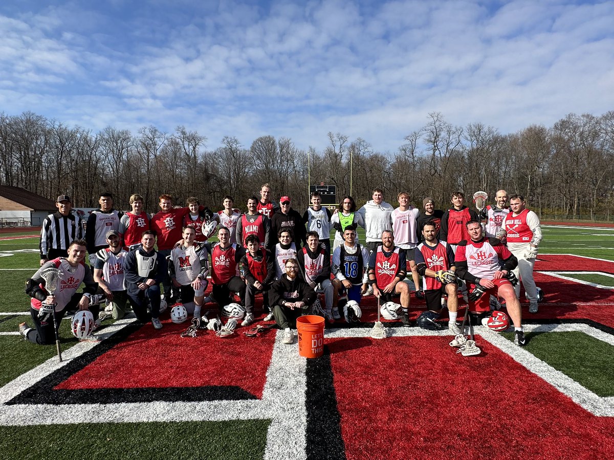 Great turnout for our 2023 Alumni game. Braves from class of 1994 to 2026!