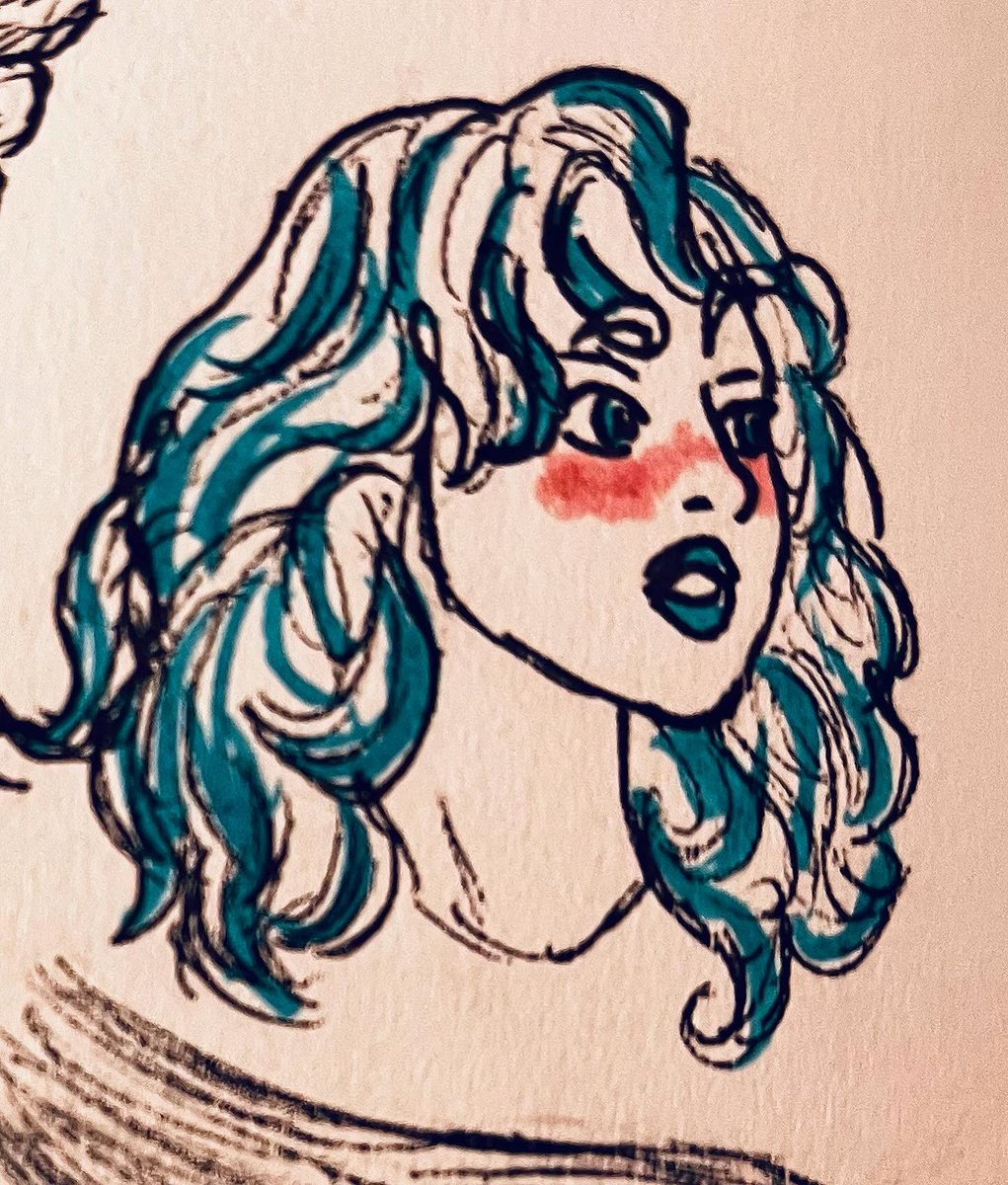 MicZicDraws's tweet photo. I need to post more, so here’s some hair studies I did today! https://t.co/zQNQLecOBd