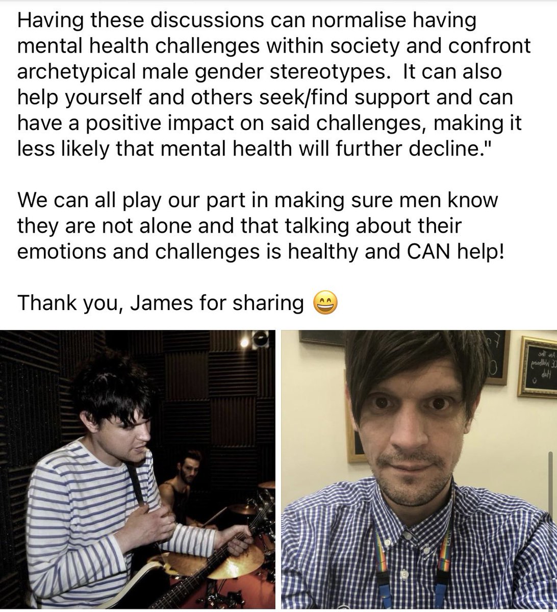 We are so proud of @CPFT_NHS Rotational Peer Support Worker James, who has recently started a rotation in @CPFT_RCE for sharing a part of his journey with us. 

#proudtobeapeer #internationalmensday

@bristow01 @sharongilfoyle1 @NHSOTRob @AngelaLavell @AbbyKumar12