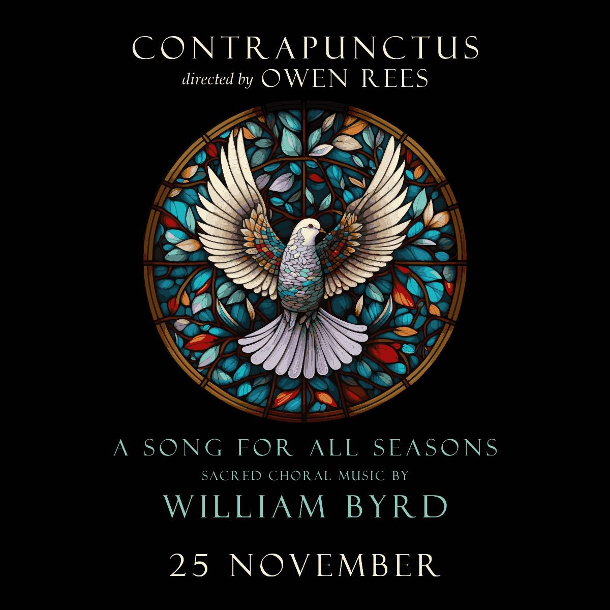 Saturday, 7.30pm @QueensCollegeOx. 

Join us for an astonishing all-Byrd programme. contrapunctus.org.uk/tickets