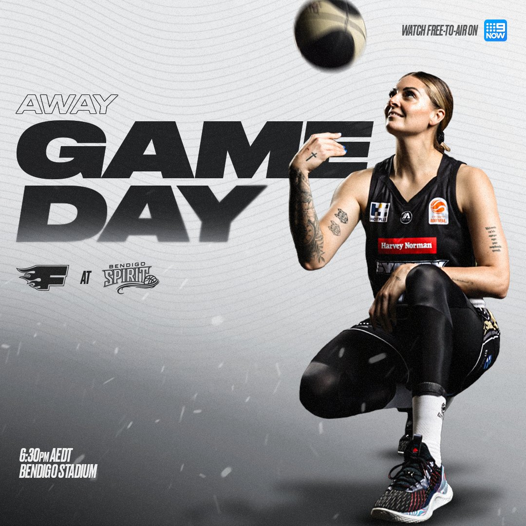 Sydney Flames (@thesydneyflames) on Twitter photo 𝐆𝐀𝐌𝐄 𝐃𝐀𝐘 5️⃣ 𝐎𝐅 𝐖𝐍𝐁𝐋24
🆚 <a href="/BendigoSpirit/">Bendigo Spirit</a>
⏰ 6.30pm AEDT
📍 Bendigo Stadium
📰 tinyurl.com/yc7xhkhy
📺 <a href="/9Now/">9Now</a> (and <a href="/FIBA/">FIBA Basketball</a> YouTube channel for international viewers)
#FlameOn #WeAreWNBL 𝐆𝐀𝐌𝐄 𝐃𝐀𝐘 5️⃣ 𝐎𝐅 𝐖𝐍𝐁𝐋24
🆚 <a href="/BendigoSpirit/">Bendigo Spirit</a>
⏰ 6.30pm AEDT
📍 Bendigo Stadium
📰 tinyurl.com/yc7xhkhy
📺 <a href="/9Now/">9Now</a> (and <a href="/FIBA/">FIBA Basketball</a> YouTube channel for international viewers)
#FlameOn #WeAreWNBL