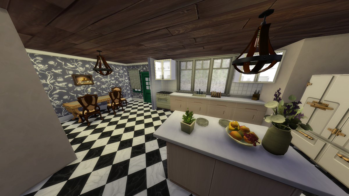 SivlerXPGaining's tweet photo. Inspired by the 2023 series GOOSEBUMPS, I created the Biddle House in the Sims 4! I tried to make it as accurate to the series as possible, and am super happy with the result! Hope you like it! 😊

#TheSims4 #noCC #goosebumps #goosebumps2023 #biddle #haroldbiddle #hauntedhouse https://t.co/qEiwFCialj