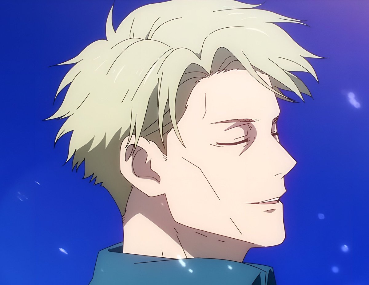 its always a blonde man with the most beautiful smile for the very last time before pass away