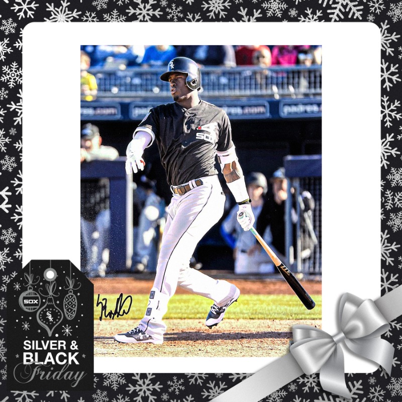 whitesox's tweet photo. REPOST for a chance to win an autographed Luis Robert Jr. photo. #SilverAndBlackFriday

No purch. nec. Enter by 11:59 p.m. CT on 11/24/23.