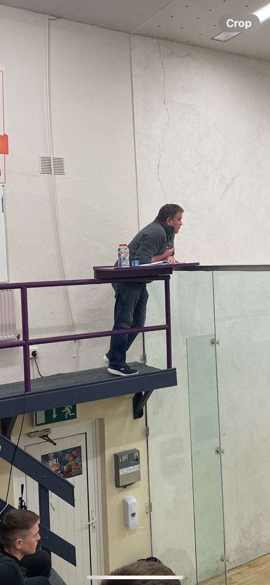 ClooneyQuinGAA's tweet photo. Let the games begin! The 4-wall adult Nationals are in full swing here in Clooney with Matthew Coughlan in action. Three more games on this evening and plenty tomorrow too! https://t.co/3ZjENI3s9T