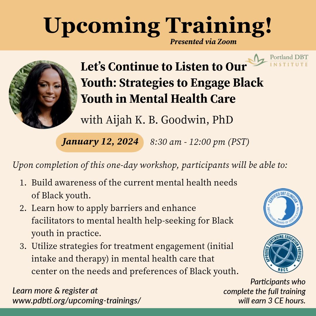 Portland DBT Institute tweet media