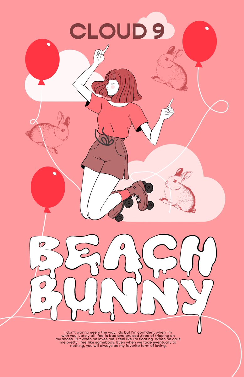 listening to Beach Bunny makes me feel like a dumb and cheesy teenager 😭😭