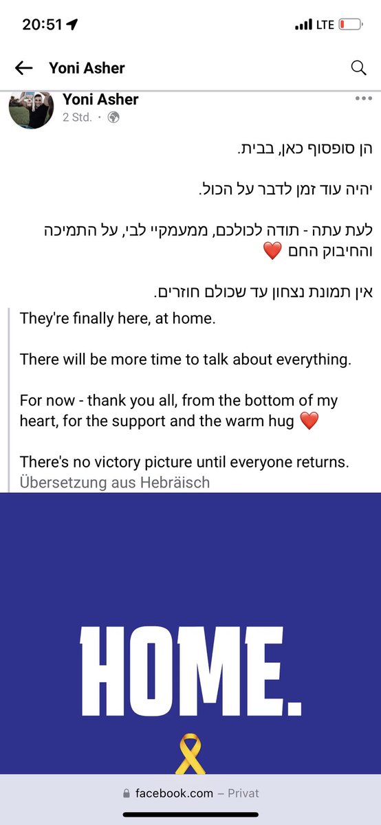 At least some stories have a happy ending: Yoni Asher is reunited with his two girls and his wife. They were kidnapped by Hamas. He fought for their reunification non stop and gave us a few interviews for <a href="/aktuelle_stunde/">WDR Aktuelle Stunde</a> and <a href="/WDR/">WDR</a>