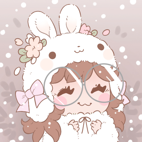 Winter mode activated 🐰❄️💕