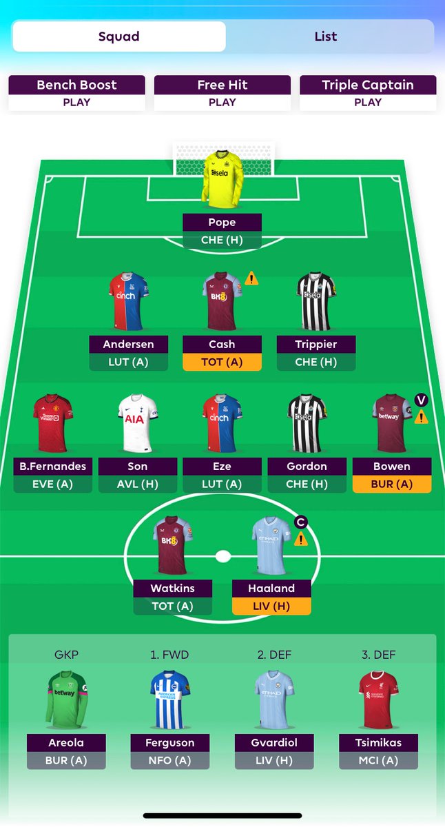KRAFTWOLFDESIGN's tweet photo. Not liking my team at all 🤢  give me a transfer fpl gurus #FPLCommunity https://t.co/Ha2laVA6PK