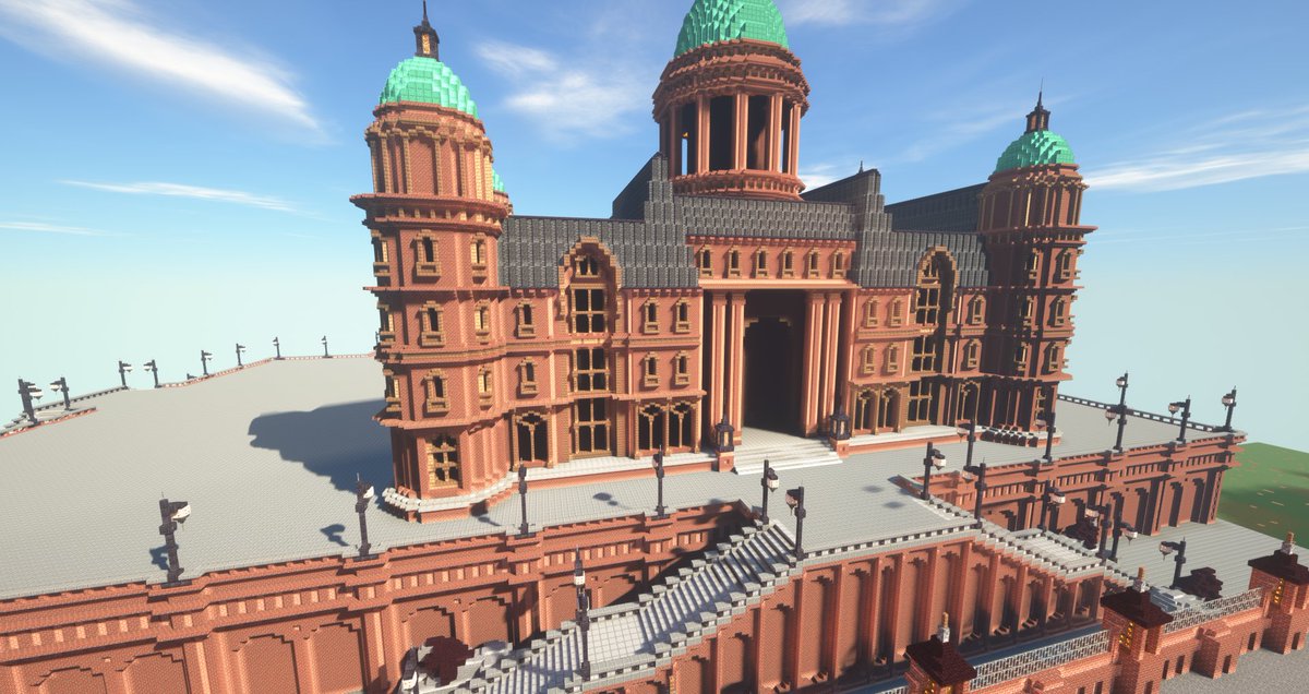 digging_gone's tweet image. Keble Collage is mostly complete so for a break I&apos;m doing a bit of infill around the collage. Don&apos;t ask what it is, I make this stuff up as I go along. #Minecraft #steampunk #Minecraftbuilds