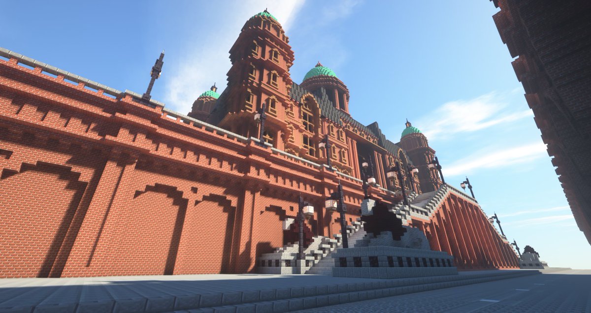 digging_gone's tweet image. Keble Collage is mostly complete so for a break I&apos;m doing a bit of infill around the collage. Don&apos;t ask what it is, I make this stuff up as I go along. #Minecraft #steampunk #Minecraftbuilds