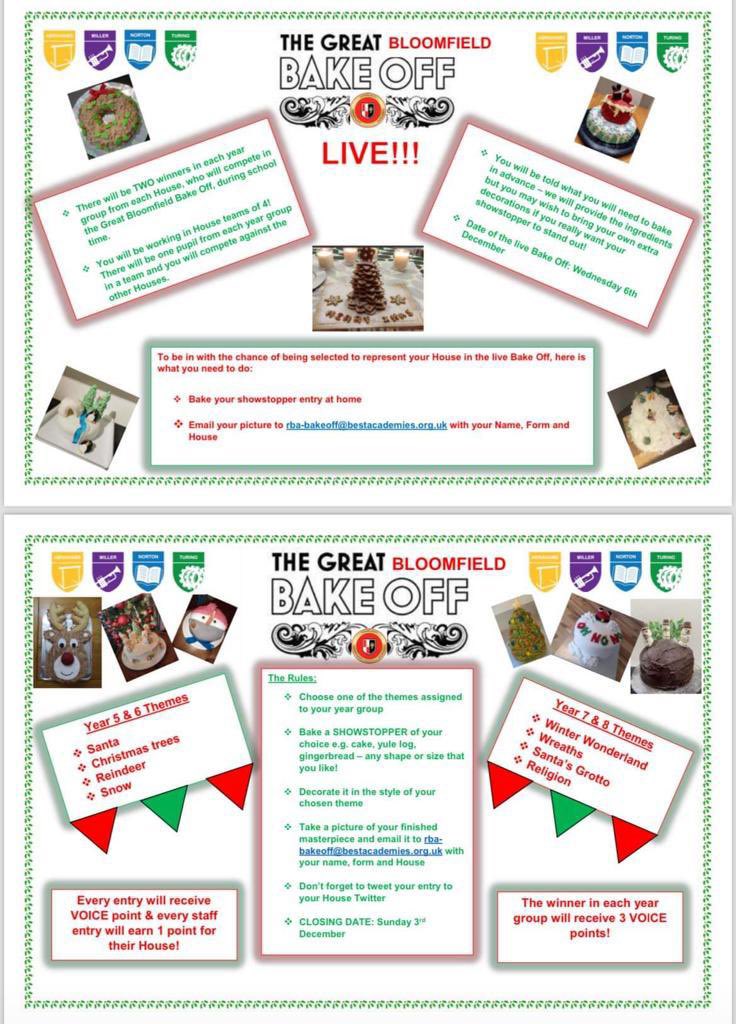 Robert Bloomfield Academy tweet media