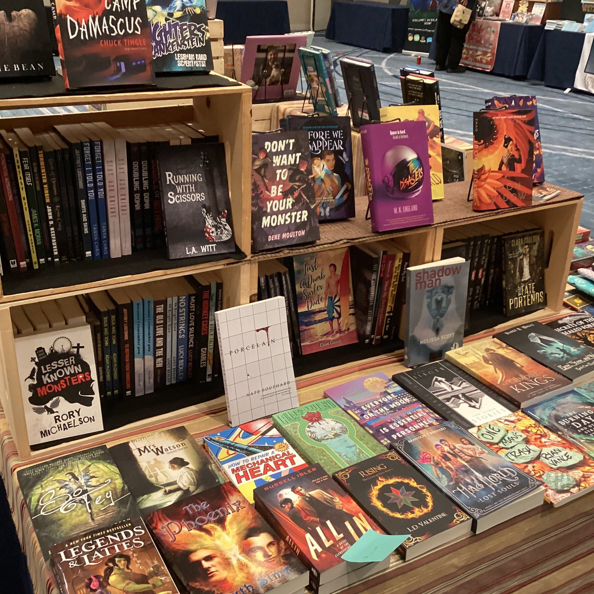 HuckNPuckBooks's tweet photo. LosCon starting today! Come by and say hi
#loscon #indiebookstore #lgbtqia #lgbtq https://t.co/iAQ1CtWHel