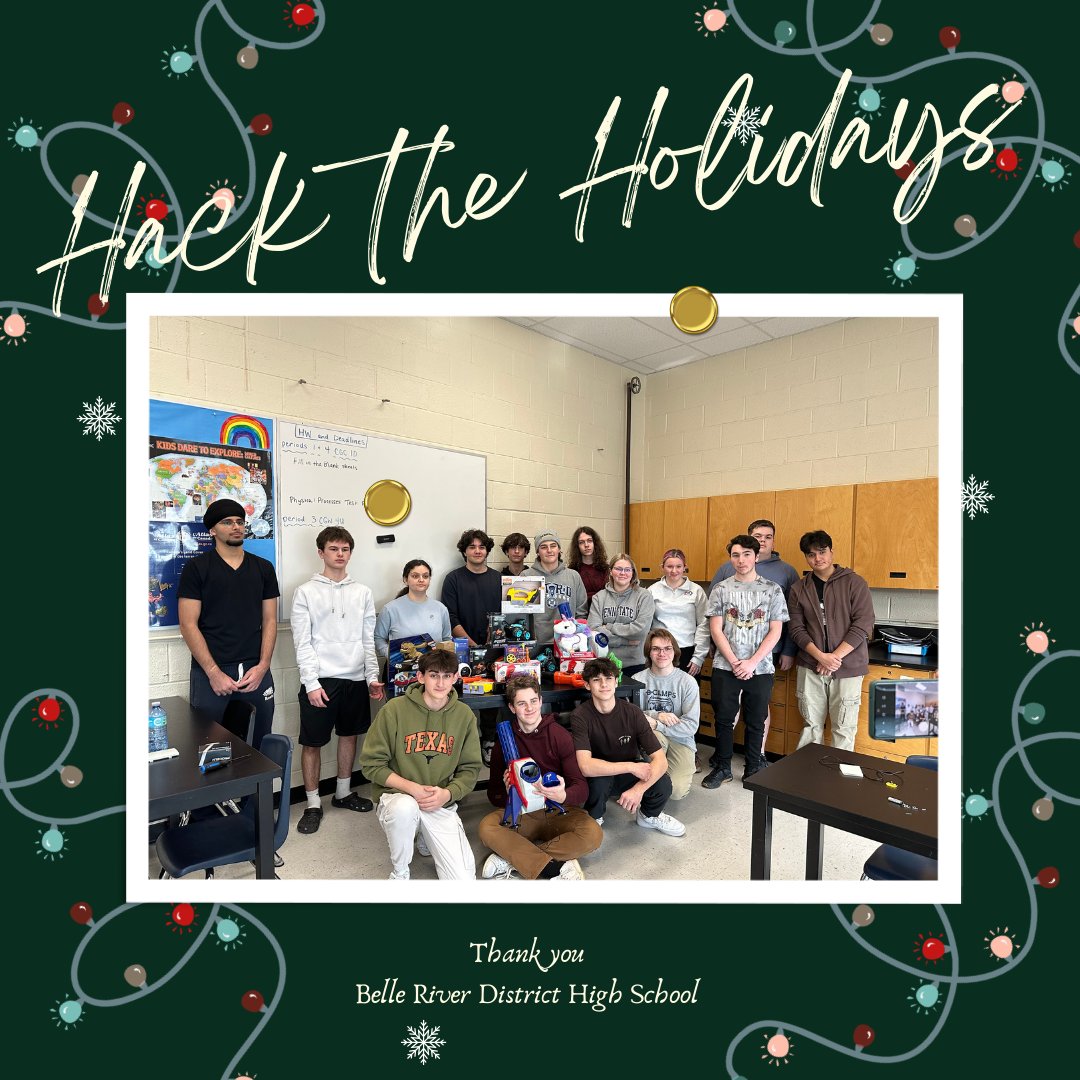 SchoolMcgivney's tweet photo. Mrs Smith went to BRDHS to support Computer Engineering students to “hack” toys in preparation for our Hack the Holidays event on Saturday December 9, 2023. Take a peek at all their hard work! @gecdsbpro @NeilSquireSoc  @OptimistClubs  @Newtonjn13 https://t.co/ooYH9290NH