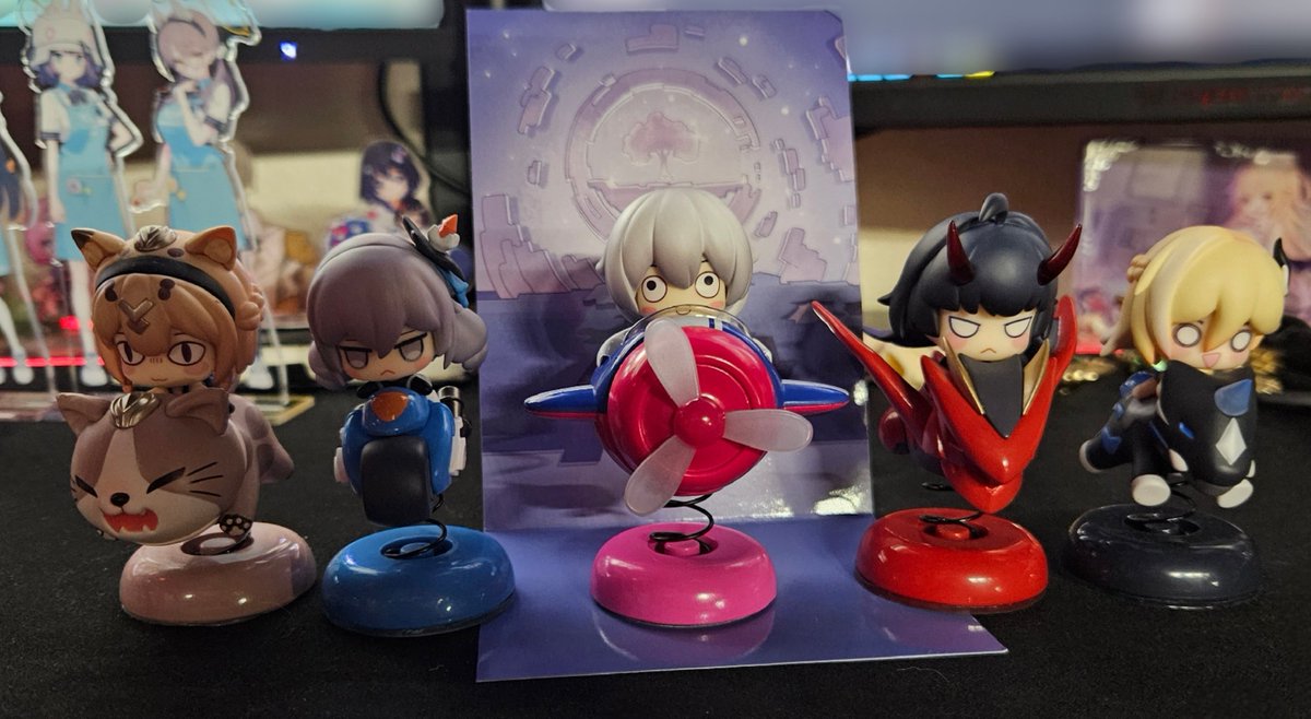 My collection grows, I now have them all current ones (Sakura is