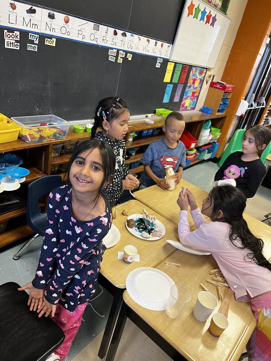 MsDavidovic123's tweet photo. We showed some Gator gratitude to share some fun and learning with @fggators1N  grade 1 class… We shared some knowledge about science learning  and did a stem activity to build different  habitats together! What a lovely Friday afternoon! https://t.co/d3ucDXLyKL