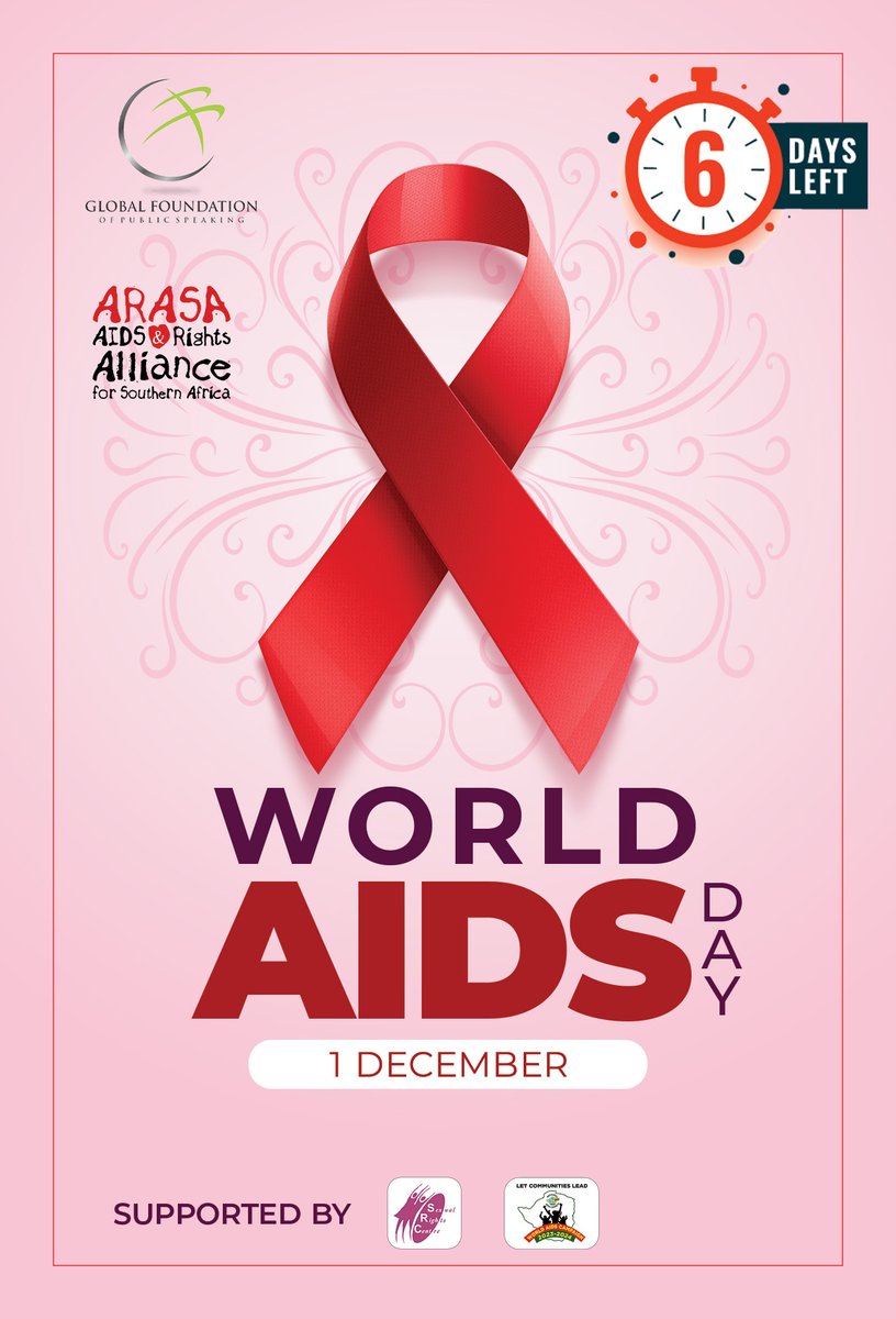 'You have so much power to bring awareness, prevention, and change.” - Ashley Judd

Together, we can make a difference. Stand up against HIV/AIDS! Only 6 days till World AIDS Day.  

#JoinTheFight #EndHIVAIDS #SupportTheCause
@naczim @_ARASAcomms  @SexualTalk