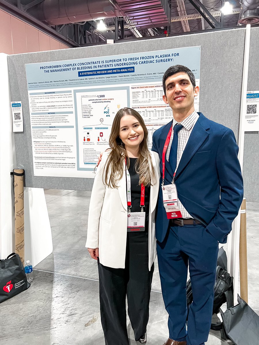 JehoffmannMD's tweet image. Delighted to have presented our systematic review and meta-analysis at the American Heart Association's Scientific Sessions 2023 in Philadelphia! 🫀🌍 #AHA23 @AHAScience #MetaMasters