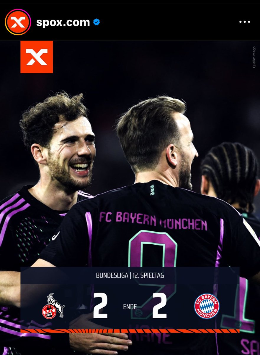 Mia10anmia's tweet photo. Die 3 tore hab ich irgendwie verpasst #Qualitypost #KOEFCB #Spox https://t.co/FoWIxPe7Qe