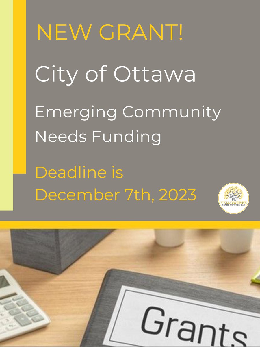 YT_Grants's tweet photo. A one-time funding for initiatives or activities that address a specific emerging need in a community and contribute to community capacity building, well-being, and resiliency. 

Learn more: https://t.co/vG7tqANR8r

#granttip #grantwriting https://t.co/8jba5VDmET