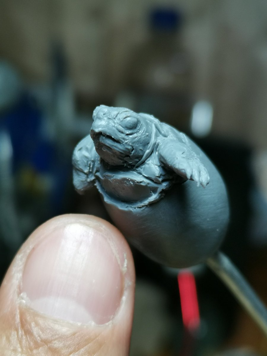 TZUCHILEE2's tweet photo. 破蛋食蛇龜 頭部細節刻劃
#Cuora flavomarginata#
#sculpture#
#食蛇龜#
#黃緣閉殼龜 https://t.co/TC5lrFZ9D4