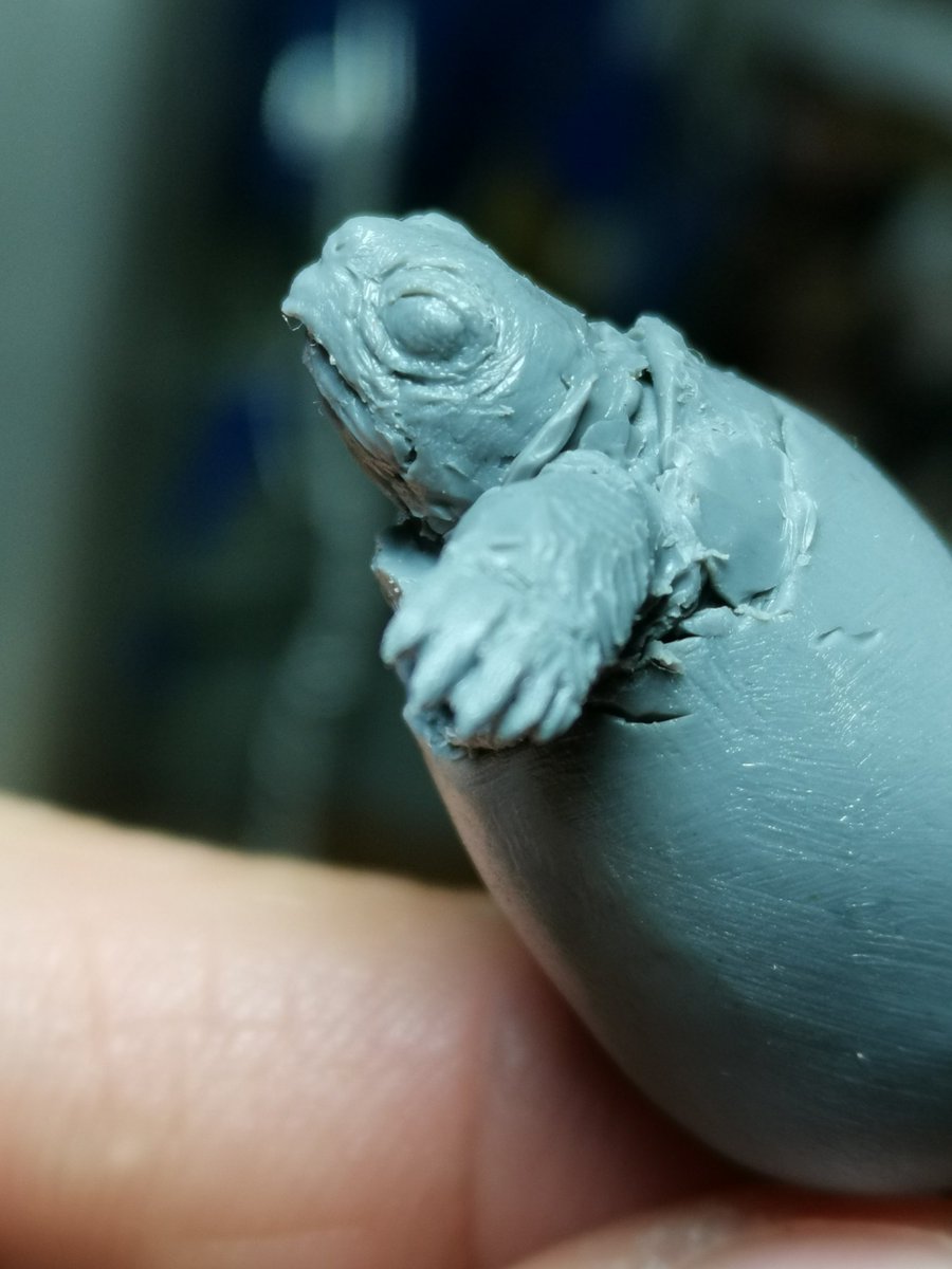 TZUCHILEE2's tweet photo. 破蛋食蛇龜 頭部細節刻劃
#Cuora flavomarginata#
#sculpture#
#食蛇龜#
#黃緣閉殼龜 https://t.co/TC5lrFZ9D4