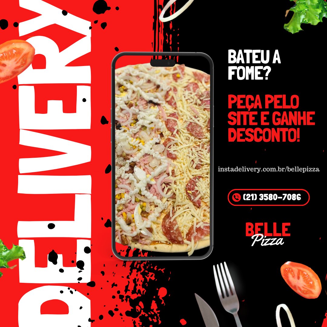 BellePizza1's tweet image. 🔥Hoje com 5% de desconto em todo o cardápio online!
⏱️ Funcionamos todos os dias até 1h40
👇 Faça seu pedido👇
📱 (21) 3580-7086
instadelivery.com.br/bellepizza 
- pelo site tem desconto

#complexodoalemao 
#ramos 
#olaria