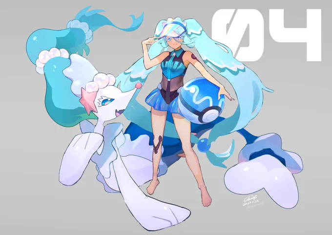 みず #ポケミク