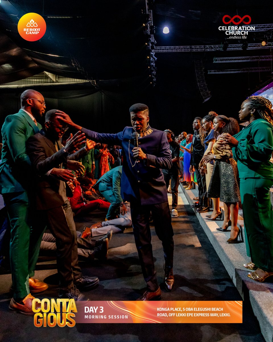 pst_iren's tweet photo. WHY ARE CAMP MEETINGS IMPORTANT? 

The term “Camp meeting” as we know it today originated in the 1700’s during the Great awakening revivals in England and America.

It involved people leaving their residential areas to a secluded place where camps will be constructed with tenths, in order to spend prolonged time in worship to God. 

However the culture of mapping out time for prolonged devotion to God goes as far back as the Bible days. 

The Bible tells us in Acts 13 of certain Teachers and Prophets who ministered to the Lord and fasted. While they did this, the Holy Ghost gave an instruction for Paul and Barnabas to be ministry partners in the work that God has called them for. 

However, following this instruction, they kept praying. This goes to show that they weren’t fasting and praying just to receive an instruction, but for fellowship. 

Creating time to spend a protracted period of time in devotion is a biblical practice that mustn’t be lost in our day. 

This is why we hold the REBOOT CAMP!

What to expect;
Long hours of prayer
The cumulative impact of back-to-back teachings
A flow of the supernatural and miracles
New and clear directions and consecrations

Date: Dec 14-16th

Venue- Plot A3C Ikosi Road Oregun

Ministering- Pastor @nathanielblow
Minister @dunsinoyekan
Minister @tomifavored
Pastor @thatnobleg

The Reboot camp 2023 is just 20 days away! 

Are you ready?