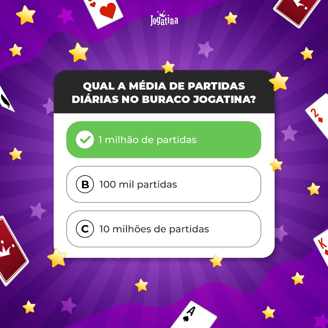 Jogatina.com on X: Momento Curiosidades Jogatina voltou! 🤓 Você já sabia  dessa curiosidade? Envie esse post para todos os seus parceiros de Jogatina!  📌 Baixe agora: Link na bio! . #Jogatina #Carteado #