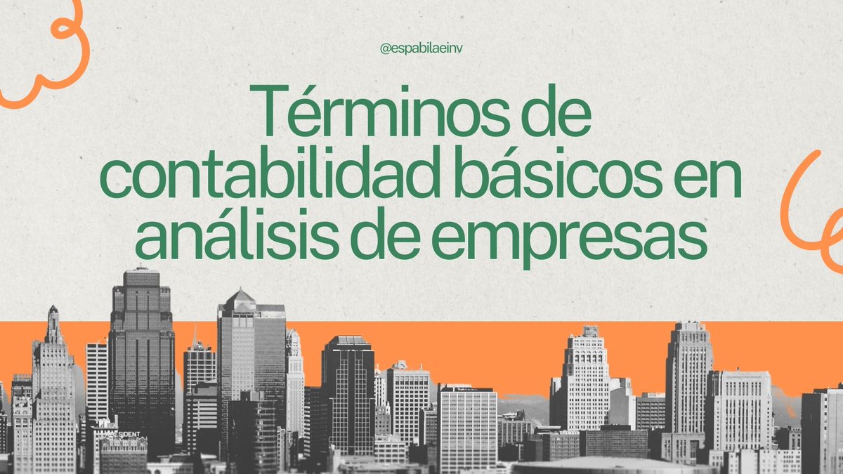 🚨🚨 Hilos de términos de contabilidad

He recopilado 2️⃣1️⃣ de los términos más importantes sobre contabilidad para analizar empresas.

Te los dejo aquí para que puedas tener una base contable sólida.

Espero que te sirva.

Si es así, apóyame dando un RT 🔄