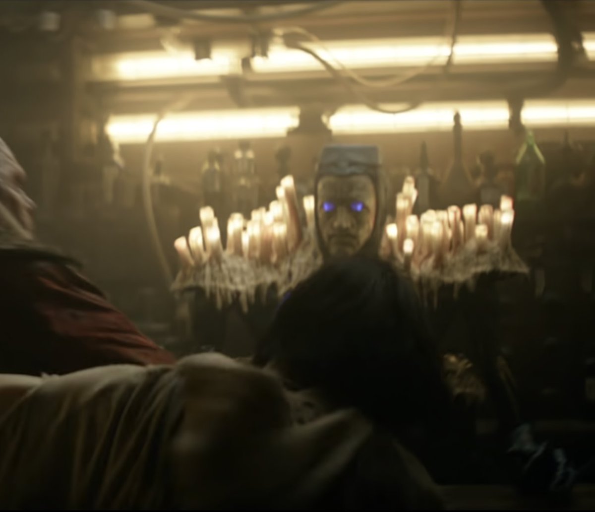 According to Zack Snyder, During AOTD: Lost Vegas, the Vegas crew go through a portal that leads them to the planet Xanadu, where the zombie virus originated from. 

The Xanadites are a blue species. One will be in the REBEL MOON bar.