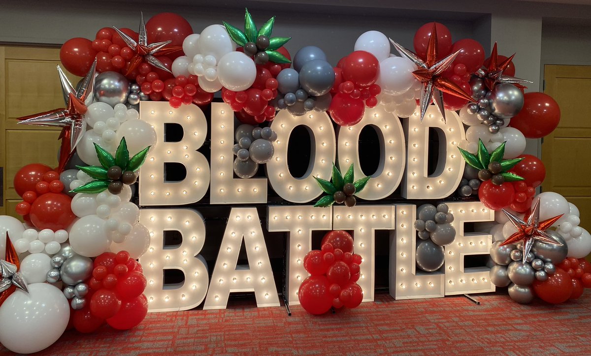 OSUWexMed's tweet photo. It’s official - we’ve clai❌ed the Blood Battle title once again! @ohiostate collected 1,742 units of blood.
We’re incredibly grateful for every person who donated and will help us save lives at #OSUWex❌ed ❤️
Go Buckeyes! https://t.co/HmqDiWVi0A