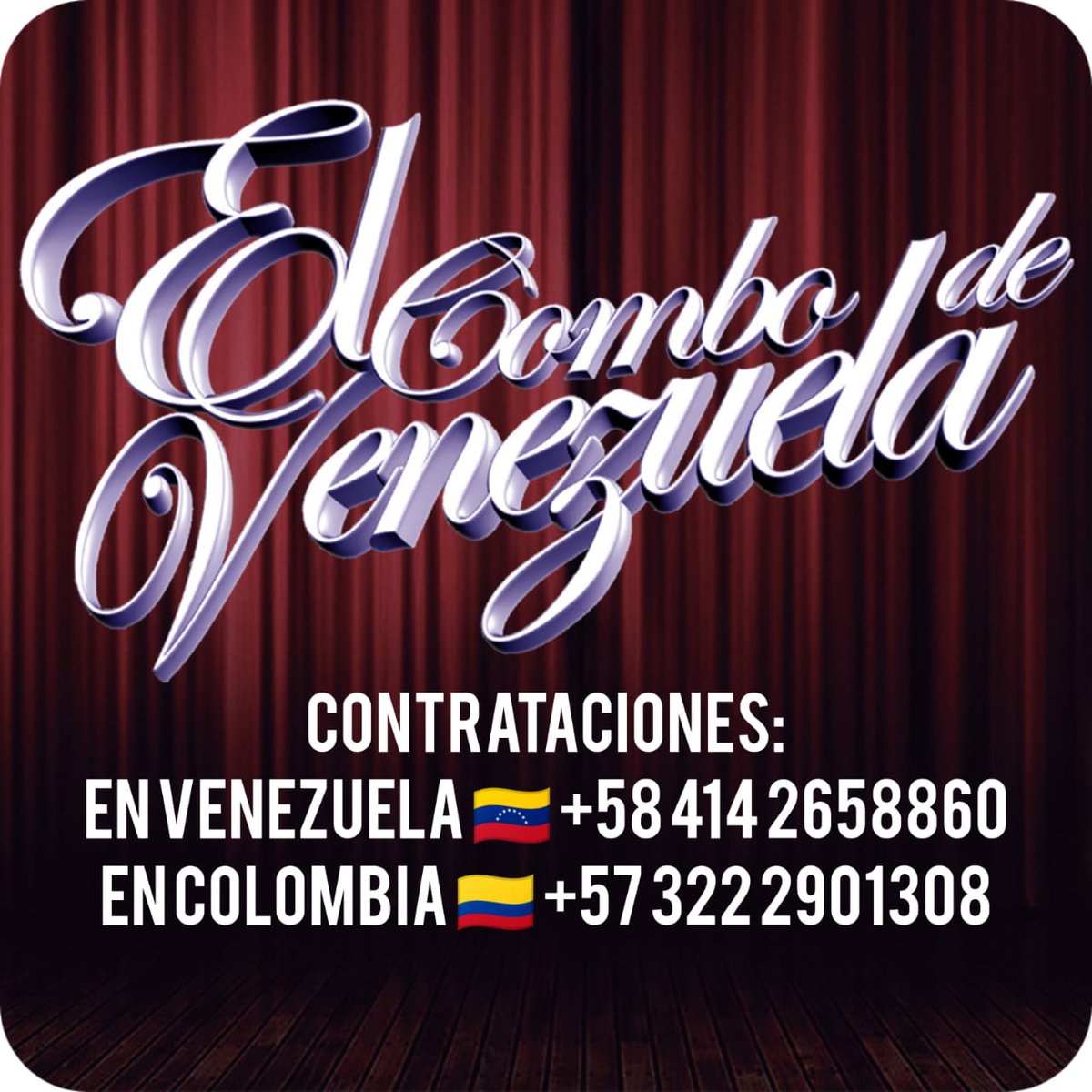 "El Combo de Venezuela" pone a su disposición los contactos de nuestros representantes en Colombia  🇨🇴+57 322 2901308, Venezuela 🇻🇪+58 414 2658860

Queremos desearles que pasen unas Alegres Navidades 🎅🏼🎄 junto a sus Familiares y Seres Queridos.