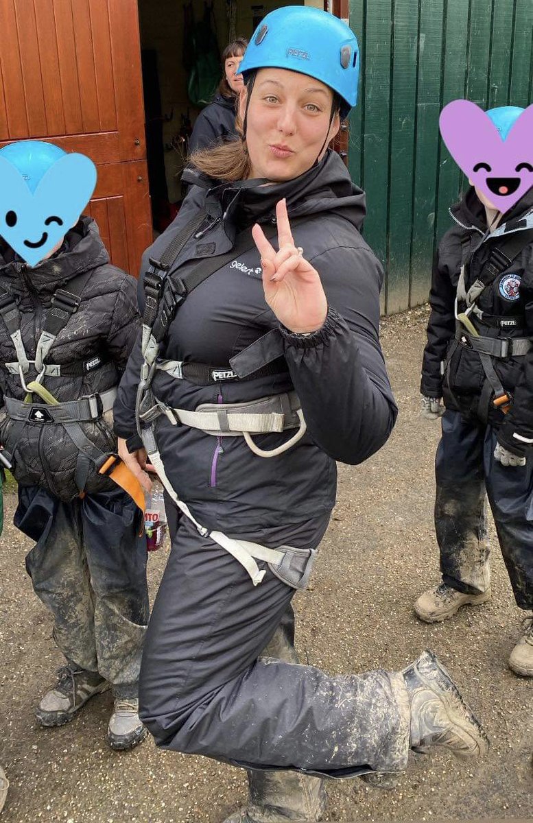 MrsLMartin3's tweet photo. Had the best week at @HerdFarm with Y6! I’ve laughed until I have cried, been shot across the sky on a giant swing and played in the mud (a lot)😂 The best part - watching each and every child, smile and have fun 🤩 
I even got taught a new pose (can’t beat ‘em, join ‘em) 🤷🏽‍♀️😂 https://t.co/VXgJ7xDtoq
