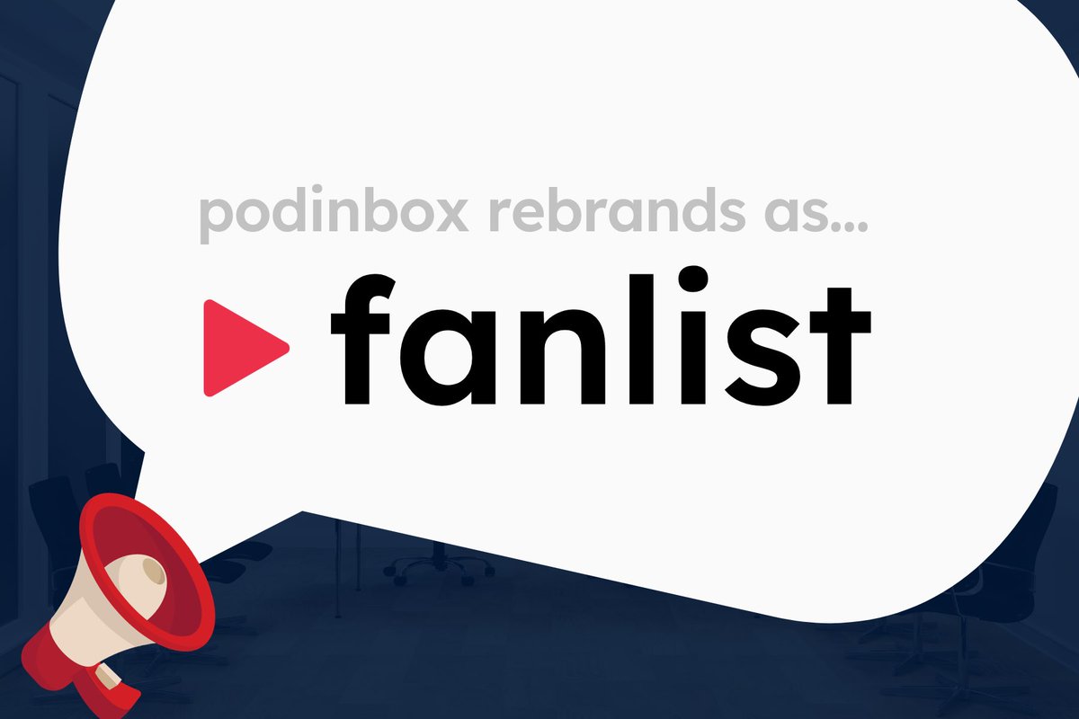 Excited to announce that in about a month, we’re rebranding PodInbox to Fanlist! Read more in our blog post…

blog.fanlist.com/podinbox-rebra…