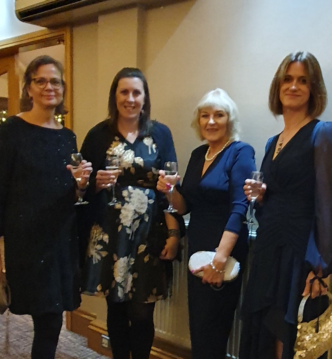 Posh frocks for some of the team tonight <a href="/farmawards/">@FarmAwards</a>.
✨️  A great evening celebrating the best of the  #Cumbria farming community. We are proud to be the main sponsor 💚
