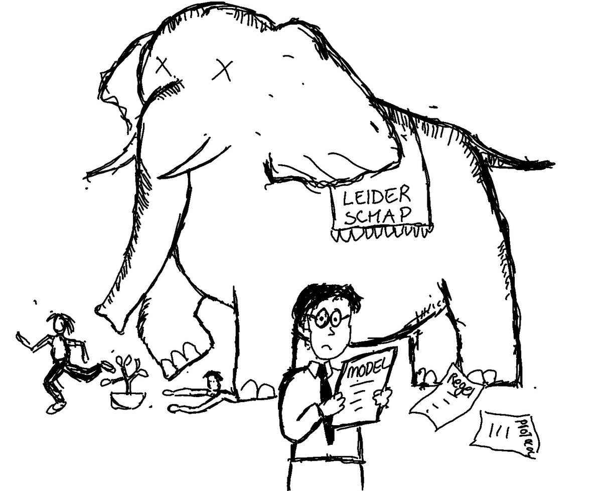 Is door al die mensen die met hun voeten hebben gestemd de olifant in de kamer nu eindelijk duidelijk? 

Het 'leiderschap' is blind voor de omgeving  en wat er voor echte mensen toe doet. Terwijl politiek zich verschuilt achter modellen, regels en systemen.