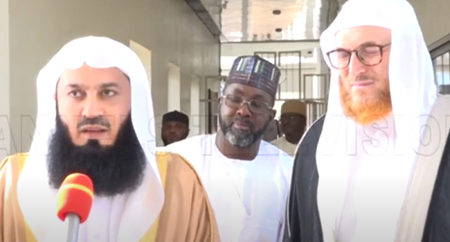 channelstv's tweet photo. Nigeria Can Be The Best Country In Africa – Mufti Menk

https://t.co/mC8fZGAHl2 https://t.co/iugjwqUfHL