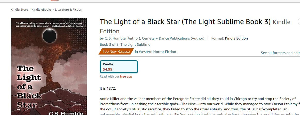 CSHumble's tweet photo. You love to see it. @CemeteryDance 

#ThatLightSublime https://t.co/9yAsSAl7Uf