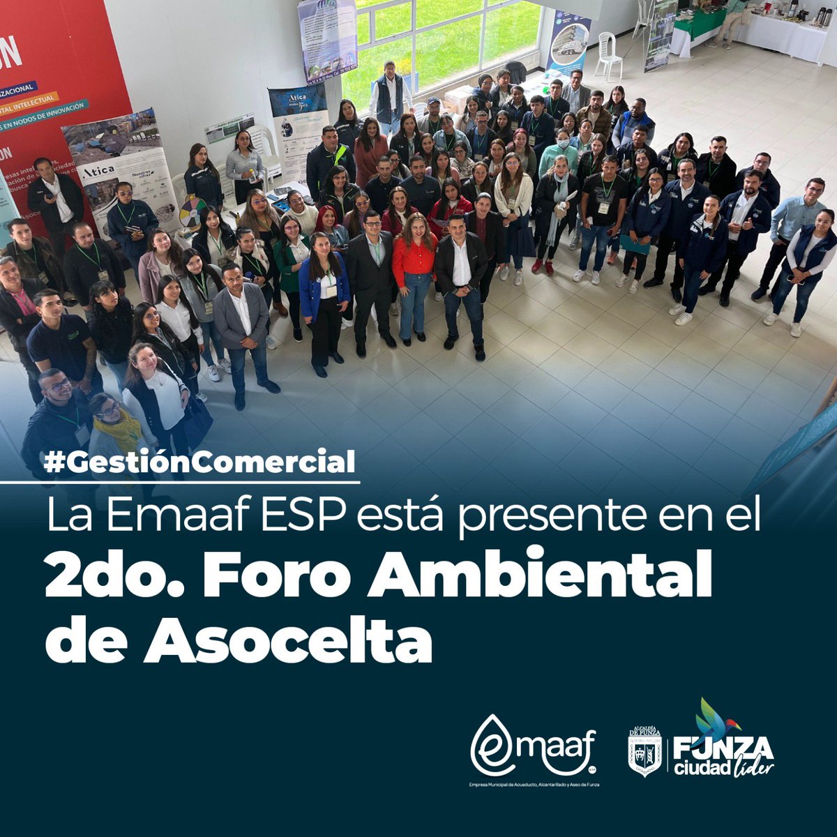 emaafesp's tweet photo. #GestiónComercial. Hoy, la #Emaaf ESP, participó en el Foro Ambiental organizado por Asocelta, la Asociación de Copropietarios de Celta Trade Park, el lugar donde 190 empresas llevan a cabo sus actividades industriales y comerciales.

#FunzaCiudadLíder https://t.co/A5MB1kmU84