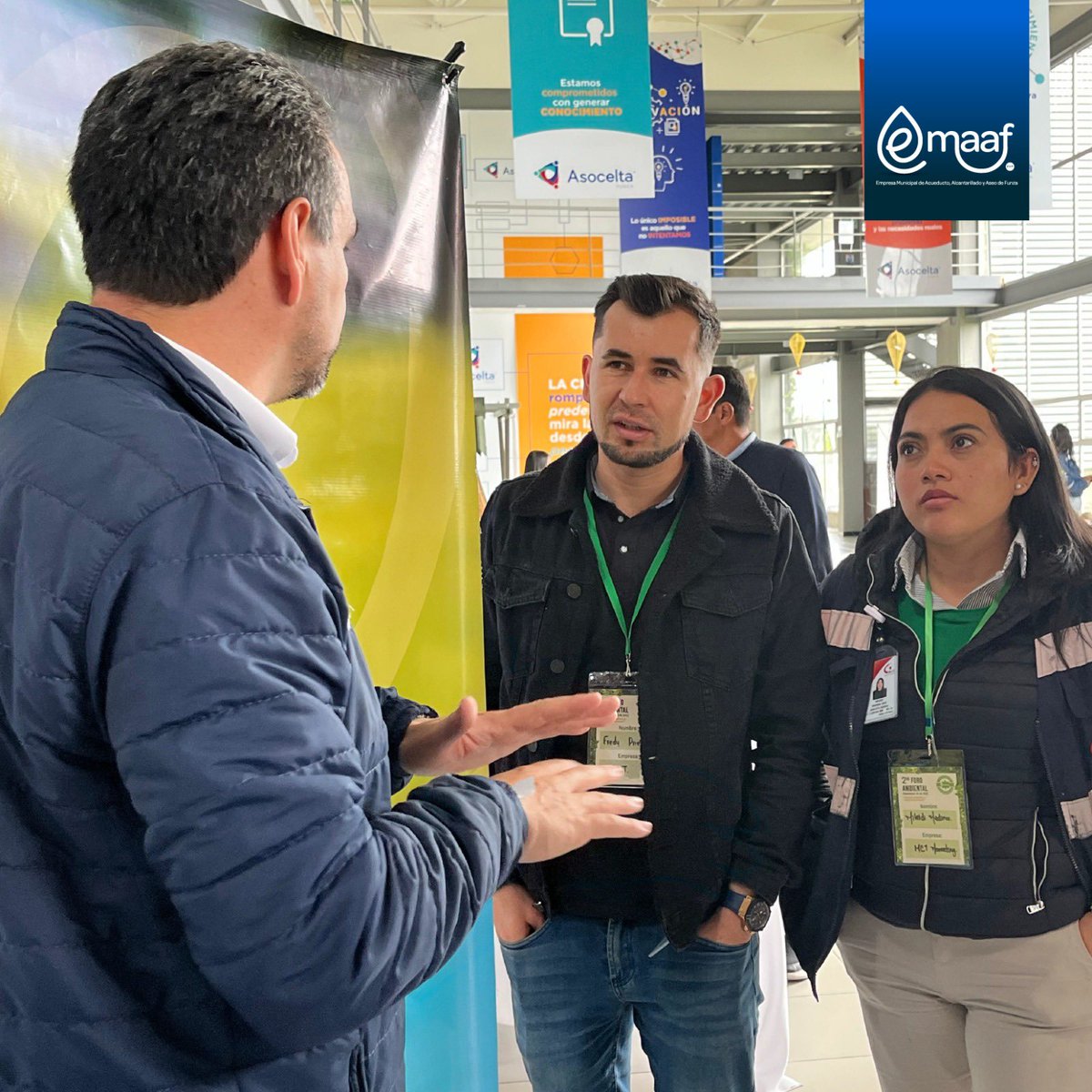 emaafesp's tweet photo. #GestiónComercial. Hoy, la #Emaaf ESP, participó en el Foro Ambiental organizado por Asocelta, la Asociación de Copropietarios de Celta Trade Park, el lugar donde 190 empresas llevan a cabo sus actividades industriales y comerciales.

#FunzaCiudadLíder https://t.co/A5MB1kmU84
